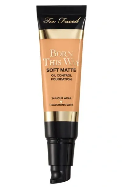 Too Faced Born This Way Matte Longwear Liquid Foundation Makeup Golden Beige 1 oz / 29.57 ml