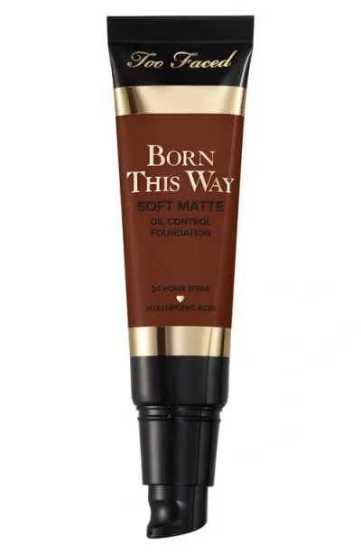 Too Faced Born This Way Matte Longwear Liquid Foundation Makeup Sable 1 oz / 29.57 ml