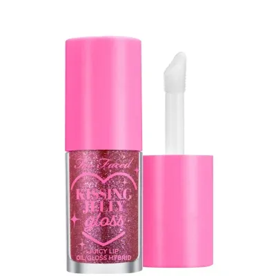 Too Faced Kissing Jelly Lip Oil Gloss 4.5ml - (various Shades) - Grape Soda