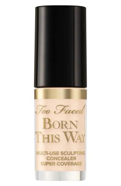 Too Faced Mini Born This Way Super Coverage Multi-use Concealer Cloud 0.06 oz / 1.77 ml