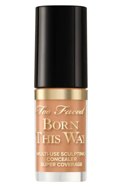 Too Faced Mini Born This Way Super Coverage Multi-use Concealer Cookie 0.06 oz / 1.77 ml