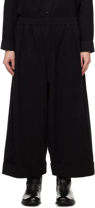 Toogood Weite Cropped-hose In Black