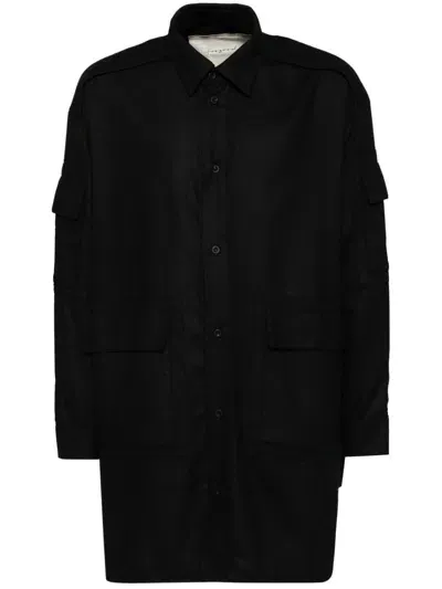 Toogood Navigator Shirt In Black