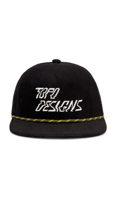 Topo Designs Corduroy Trucker Hat In Black