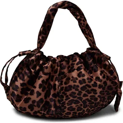 Topshop Giulia Animal Print Handbag In Leopard Multi