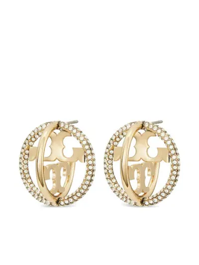 Tory Burch Accessories In Gold/crystal