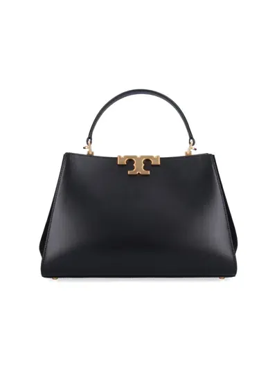 Tory Burch 'bauletto Eleonor' Shoulder Bag In Black  