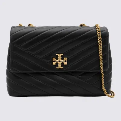 Tory Burch Black Leather Kira Shoulder Bag