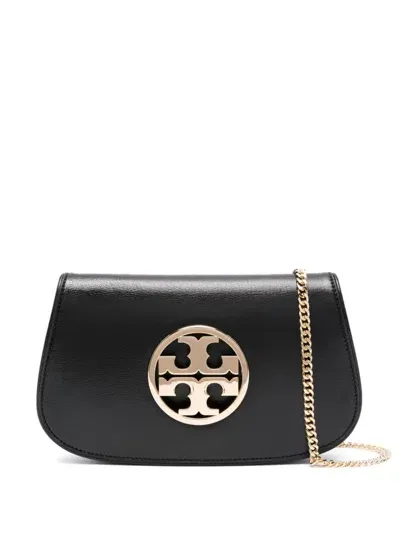 Tory Burch Black Reva Clutch Bag