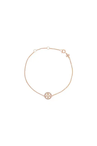 Tory Burch Bracciale Miller Con Pavé In Gold