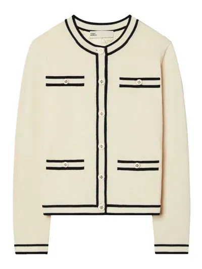 Tory Burch Cardigan In White