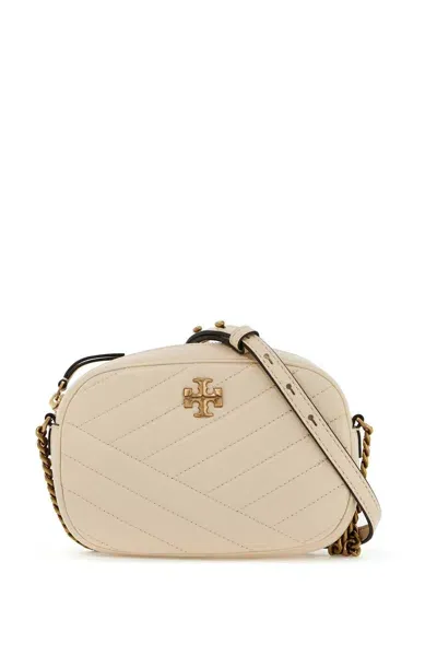 Tory Burch Chevron Small Kira Camera Bag In 中性