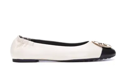 Tory Burch Claire Ballets In White