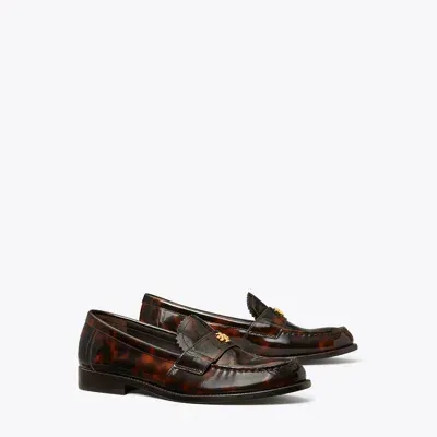 Tory Burch Classic Loafer In Tortoise Patent