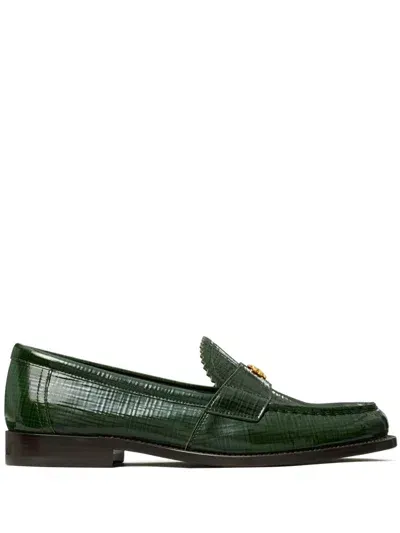 Tory Burch Classic Loafers In Green