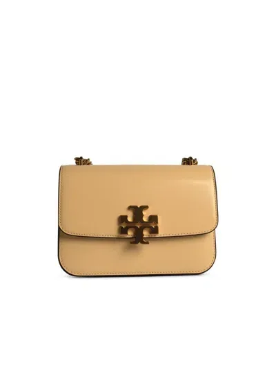 Tory Burch 'eleanor' Beige Leather Crossbody Bag