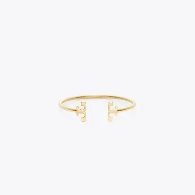 Tory Burch Eleanor Flex Cuff In Tory Gold