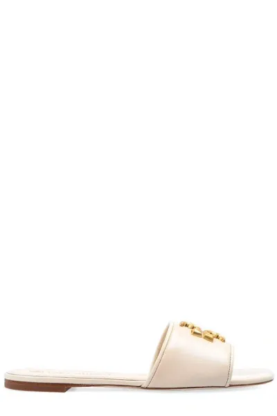 Tory Burch Eleanor Logo In Beige