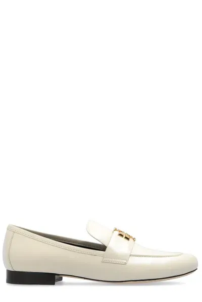 Tory Burch Eleanor Loafers In White