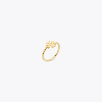 Tory Burch Eleanor Band Ring In Gold