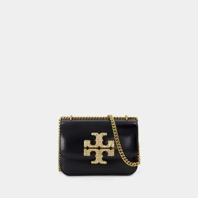 Tory Burch Eleanor Small Convertible Shoulder Bag In Black