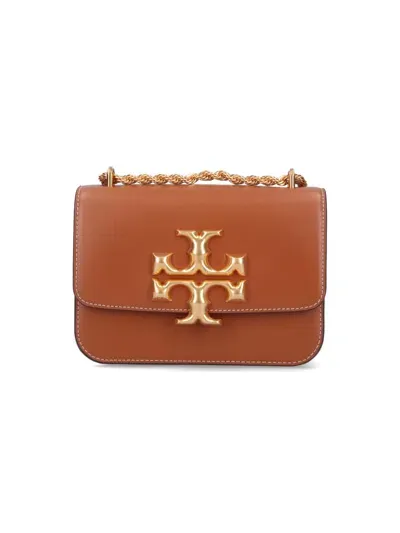 Tory Burch 'eleanor' Small Crossbody Bag In Brown