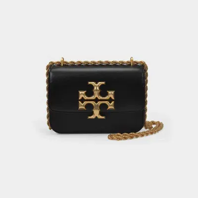 Tory Burch Eleanor Small Hobo Bag In Black