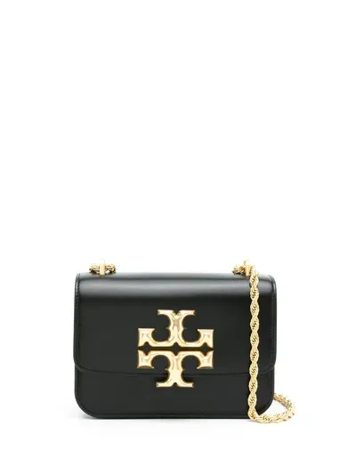 Tory Burch Eleanor Small Leather Shoulder Bag In Black