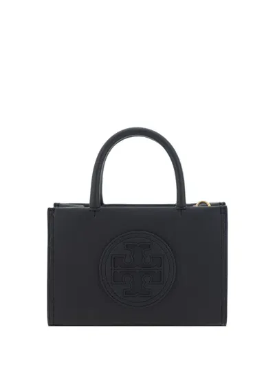 Tory Burch Ella Bio Mini Tote In Black