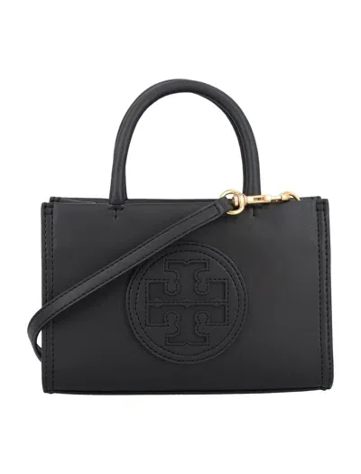 Tory Burch Ella Bio Mini Tote In Black