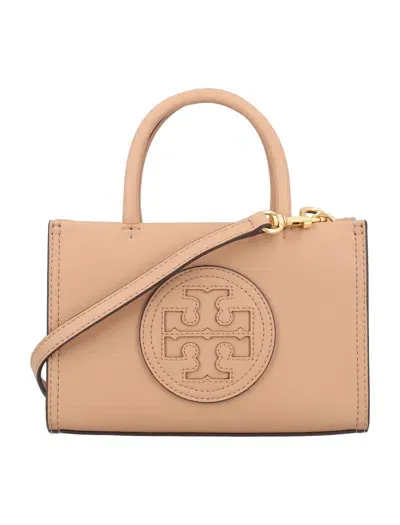 Tory Burch Ella Bio Mini Tote In Light Sand