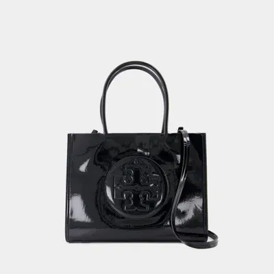 Tory Burch Ella Bio Small Shopper Bag In Black