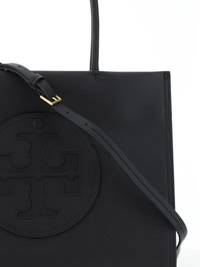 Tory Burch Ella Bio Small Tote Bag In Black