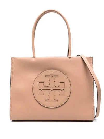 Tory Burch Ella Bio Small Tote Bag In Light Sand