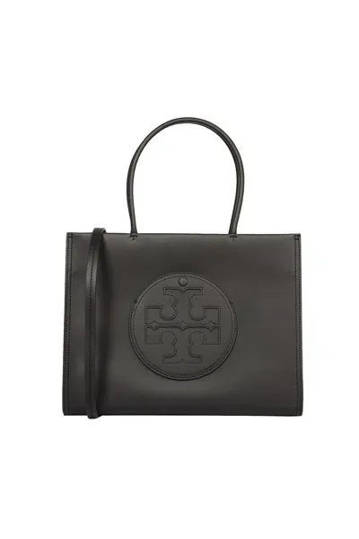 Tory Burch Ella Bio Small Tote In Black