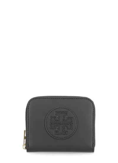 Tory Burch Ella Bio Small Wallet In Black