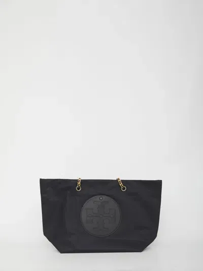 Tory Burch Ella Chain Tote Bag In Black