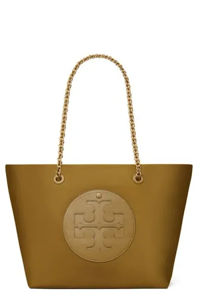 Tory Burch Ella Chain Tote In Camel