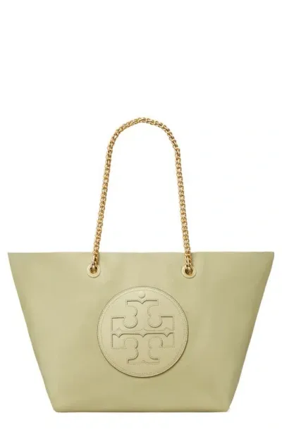 Tory Burch Ella Chain Tote Bag In Beige