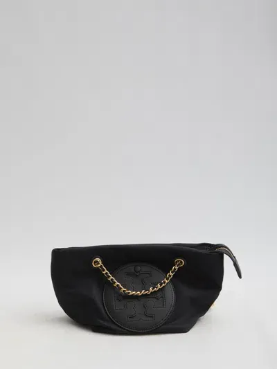 Tory Burch Ella Small Chain Crossbody Bag In Black