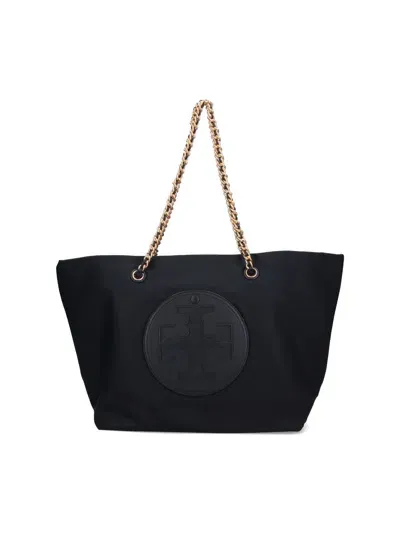 Tory Burch Shopping Bag Ella In Black  