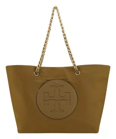 Tory Burch Ella Tote Bag In Brown