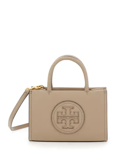 Tory Burch Elle Bio Tote Mini In Grey