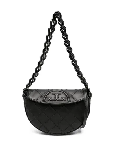 Tory Burch Flemin Soft Mini Leather Shoulder Bag