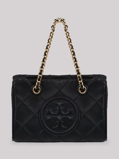 Tory Burch Fleming Leather Tote Bag