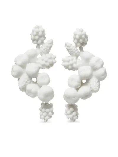 Tory Burch Fruit Earring In White