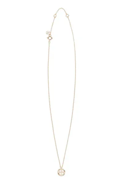 Tory Burch Gold-tone Metal Necklace