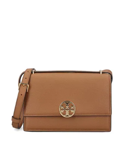 Tory Burch Handbags In Forest Brown