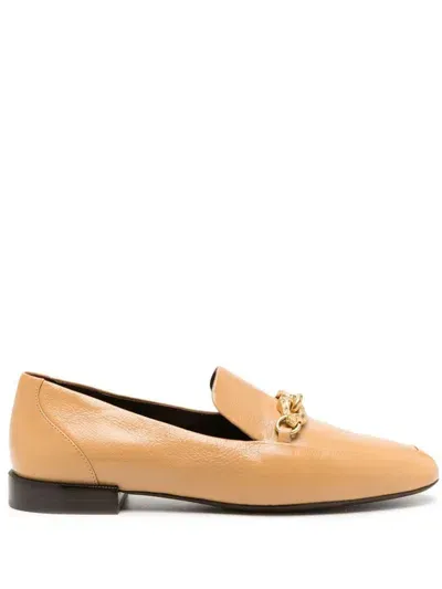 Tory Burch "jessa" Loafers In Beige