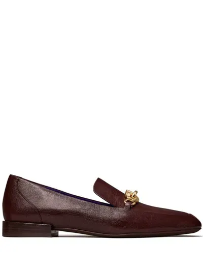 Tory Burch Jessa Loafers In Plum